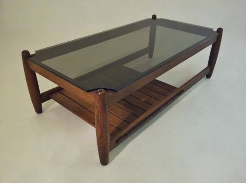 Vintage Scandinavian rectangular coffee table, 1970`s ca, Norwegian